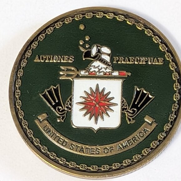 SPECIAL OPERATIONS GROUP TERTIA OPTIO UNITED STATES OF AMERICA TOKEN MEDALLION - Picture 11 of 16